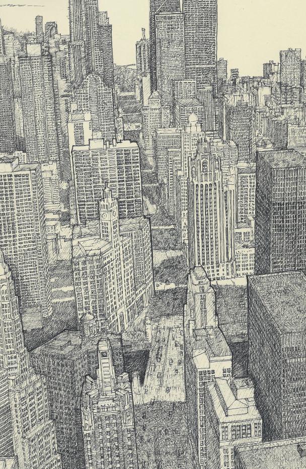 ChicagoSketchdownmichiganavenueReV