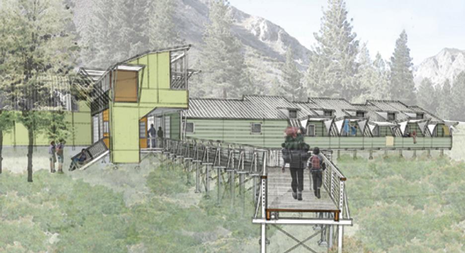 MountainHutExteriorshot